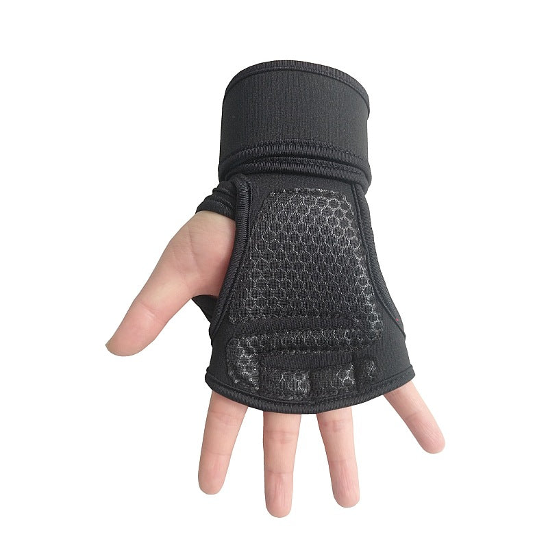 Sports Full Half Finger Deadlift Weightlifting Gloves