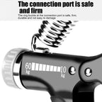 Single Pack Professional Hand Grip Strength Trainer, Carbon Fiber Foam Arm Muscle Finger Rehabilitation Fitness Equipment Hand Grip Strength Power Trainer Gripper Strengthener Adjustable Gym Exerciser