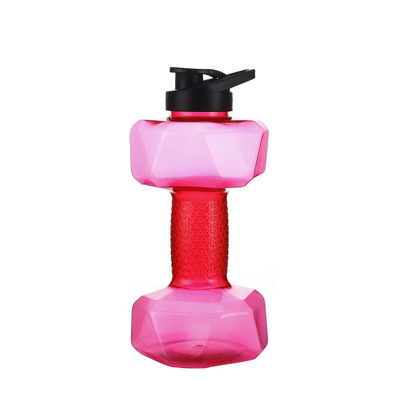 Youth Personality Exercise Dumbbell Cup Sports Water Bottle
