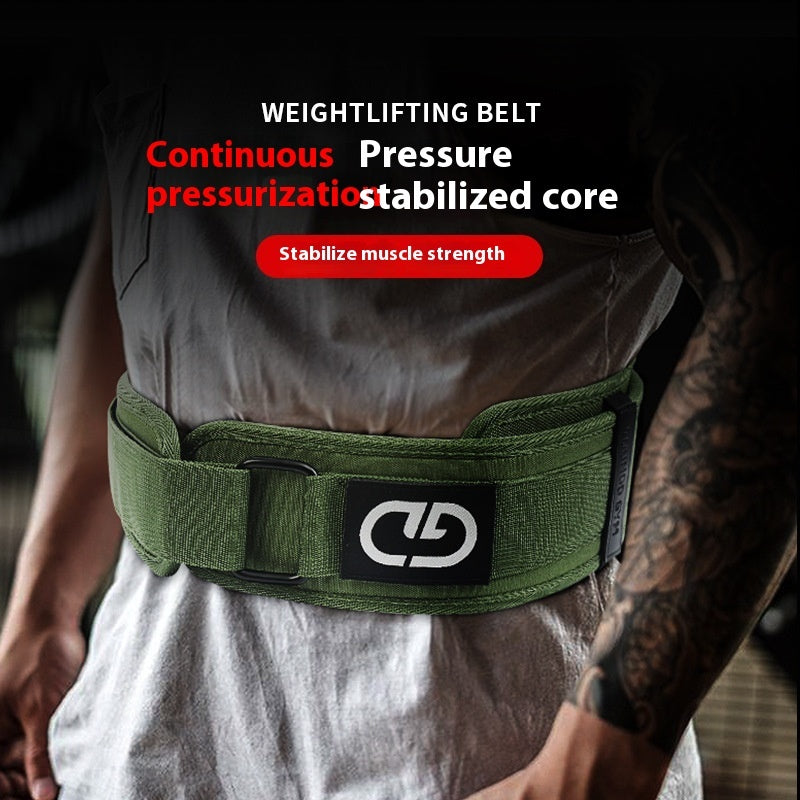 Fitness Hard Deep Drawing Squat Waist EVA Belt