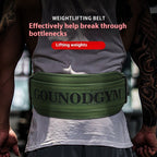 Fitness Hard Deep Drawing Squat Waist EVA Belt