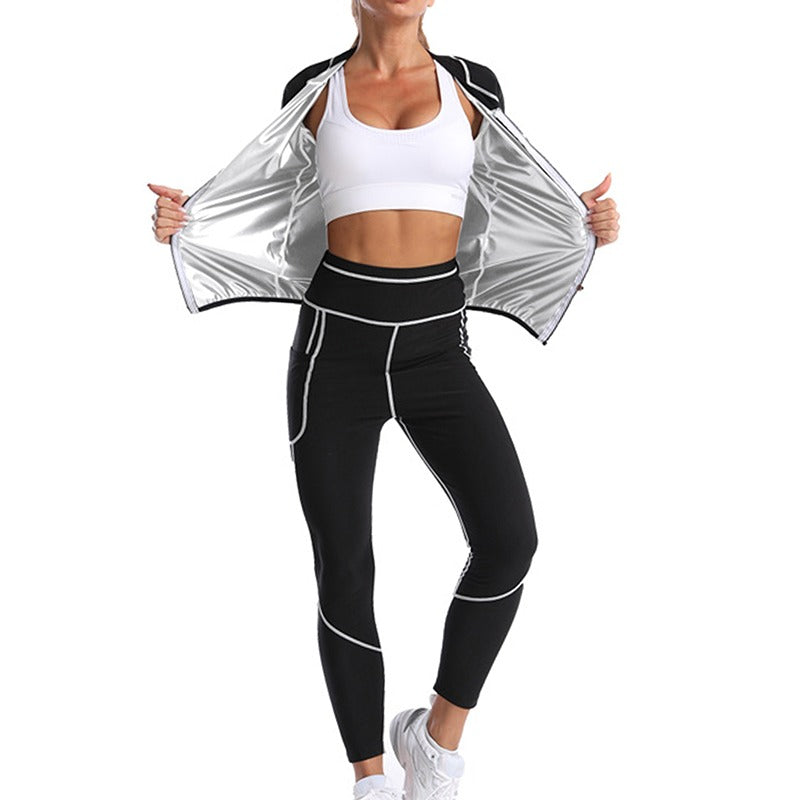 Sports High-waisted Abdomen And Hip-lifting Corset Yoga Wear