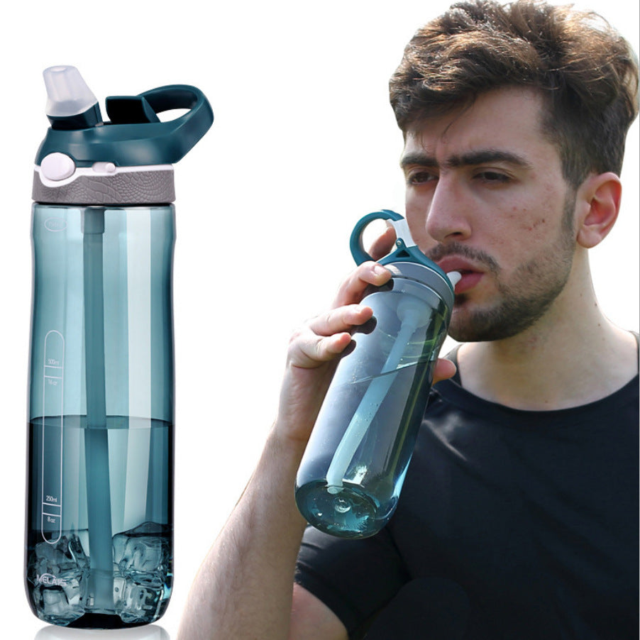 750ML Stylish And Portable Fitness Plastic Cup