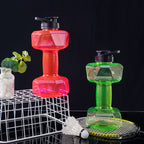 Youth Personality Exercise Dumbbell Cup Sports Water Bottle
