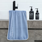 Microfiber Youth Pie Lettering Simple Sports Towel