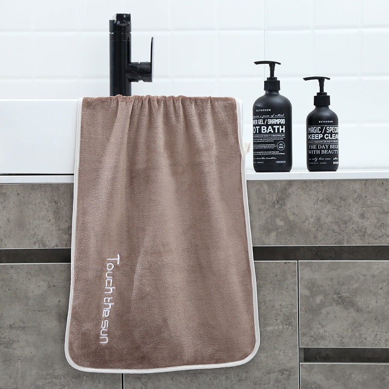 Microfiber Youth Pie Lettering Simple Sports Towel