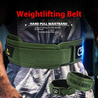 Fitness Hard Deep Drawing Squat Waist EVA Belt