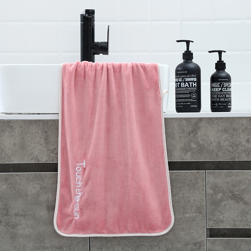 Microfiber Youth Pie Lettering Simple Sports Towel