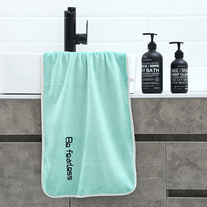 Microfiber Youth Pie Lettering Simple Sports Towel