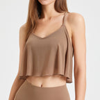 Mesh Yoga Clothes Vest Fixed Chest Pad Shockproof Running Quick-drying Sports Bra