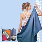 Portable Yoga Fitness Absorbent Microfiber Towel