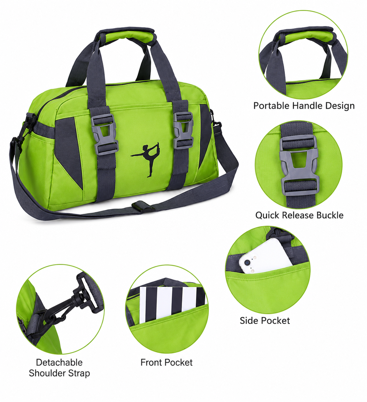 Yoga bag gym bag